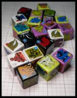 Dice : Dice - Game Dice - Chaos of Cthulhu by Imp House - JA Collection Mar 2024